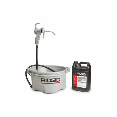 RIDGID 10883 Oiler with 1 Gallon Nu-Clear Thread Cutting Oil 10883-RIDGID